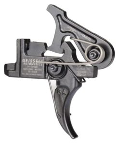 Geissele Hi-Speed National Match Large Pin Adjustable Trigger Set Two-Stage, Black