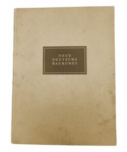 Neue Deutsche Baukunst By Albert Speer, Published by Bucherring Volk UND Reich Prag in Berlin 1941 (Original)