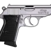 Walther PPK 3.3" Stainless 6RD .380 ACP